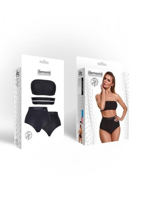 Demoniq - Hyperion Mariusz Senger Bielizna-stanik i szorty L - Silver Touch