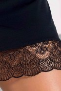 Casmir - FHU MATAR Bielizna-ALINA CHEMISE black L/XL - Casmir