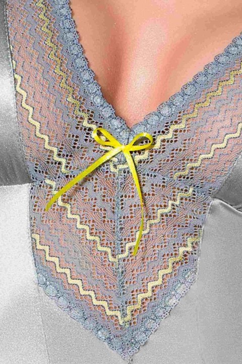 Casmir - FHU MATAR Bielizna-AVENA BODY silver S/M - Casmir