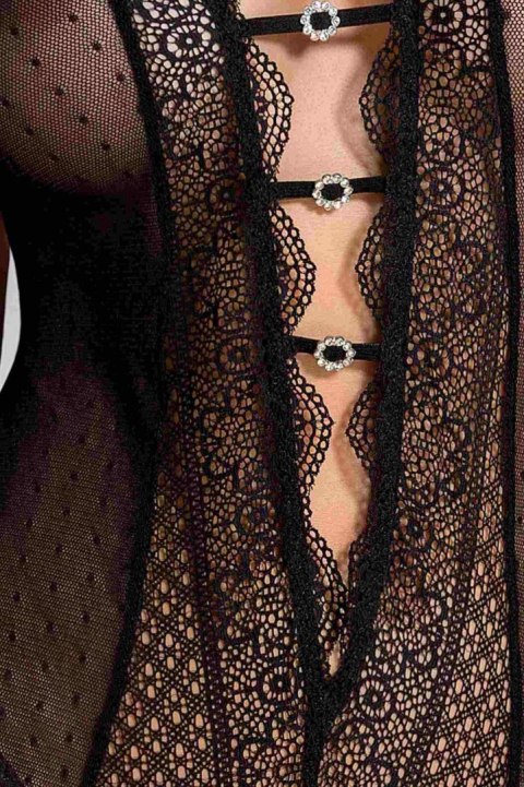 Casmir - FHU MATAR Bielizna-CLARISSE BODY black XXL/XXXL - Casmir