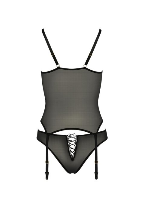 Casmir - FHU MATAR Bielizna-LARA CORSET black L/XL - Casmir