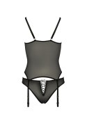 Casmir - FHU MATAR Bielizna-LARA CORSET black XXL/XXXL - Casmir