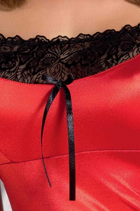 Casmir - FHU MATAR Bielizna-LAUREN CHEMISE red L/XL - Casmir