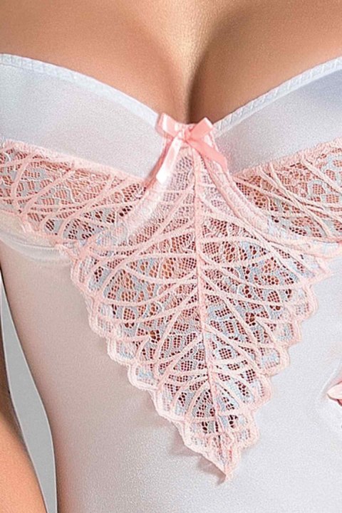 Casmir - FHU MATAR Bielizna-NIKITA CORSET white XXL/XXXL - Casmir