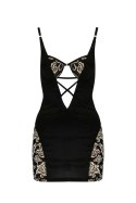 Casmir - FHU MATAR Bielizna-VICTORIA CHEMISE black L/XL - Casmir