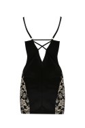 Casmir - FHU MATAR Bielizna-VICTORIA CHEMISE black L/XL - Casmir