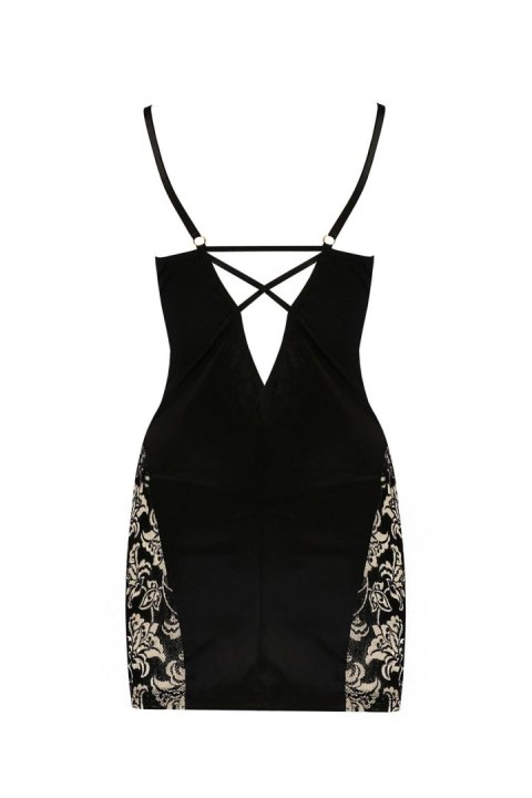 Casmir - FHU MATAR Bielizna-VICTORIA CHEMISE black L/XL - Casmir