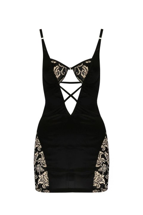 Casmir - FHU MATAR Bielizna-VICTORIA CHEMISE black S/M - Casmir