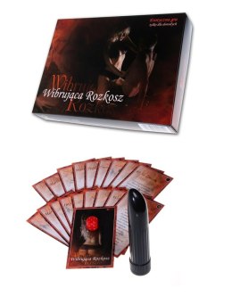 Grajmy razem Gra towarzyska dla par - Wibrująca rozkosz (wibrator w zestawie)