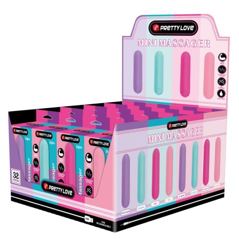 Baile - Boys of Toys Sp. z. o.o. (dystrybutor) STEFAN, Mini massager, 10 vibration functions