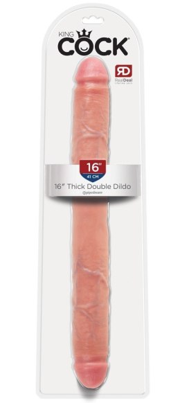 King Cock DILDO KING COCK THICK DOUBLE 16 INCH