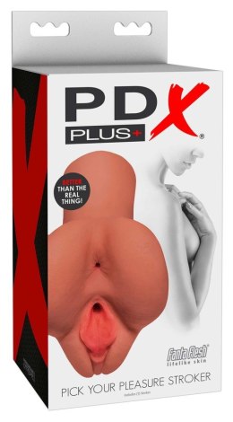 PDX Plus Pick Your Pleasure Stroker Tan