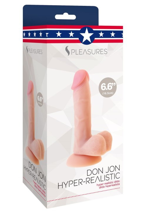 S Pleasures DON JON FLESH HIPERREALISTIC 16,5 CM