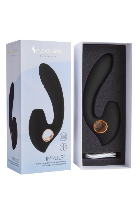 S Pleasures WIBRATOR IMPULSE - BLACK / GOLD