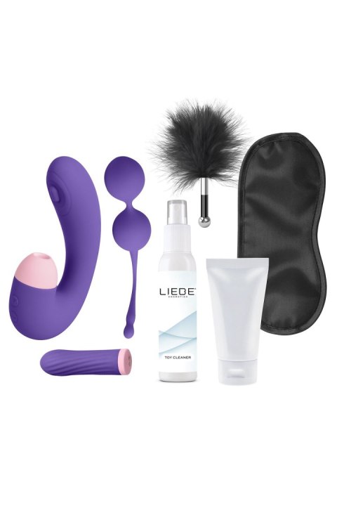 S Pleasures ZESTAW ZABAWEK PLEASURE KIT - PURPLE