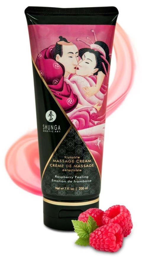 Shunga - EAU ZONE Massage Cream Raspberry Feeling