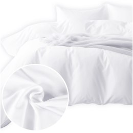 Pościel satyna bawełniana BIAŁY 603/180x200