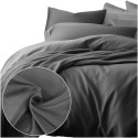 Pościel satyna bawełniana J.SZARY 037/220x200