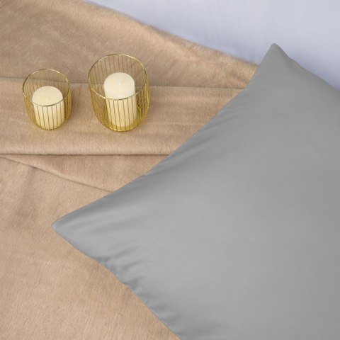 Pościel satyna bawełniana POPIEL 024/160x200