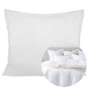 Poszewka satyna bawełna biały 603/50x60.