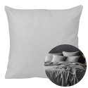Poszewka satyna bawełna popiel 024/40x40.