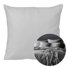 Poszewka satyna bawełna popiel 024/40x40.