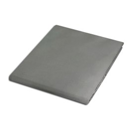 Prześcieradło satyna bawełniana popiel 024/200x220