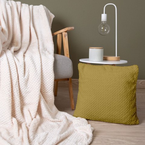 Poszewka żakardowa AMORRO/OLIWKA/40x40 (promocja)