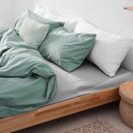 Prześcieradło flanela POPIEL/180x210