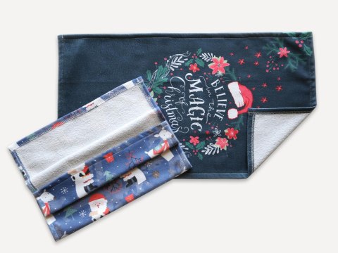 Komplet ścierek kuchennych MS HOME/2x38x60/CHRISTMAS/1 (promocja)