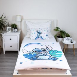 Pościel bawełna 100x135 + 40x60 Lilo i Stitch tęcza