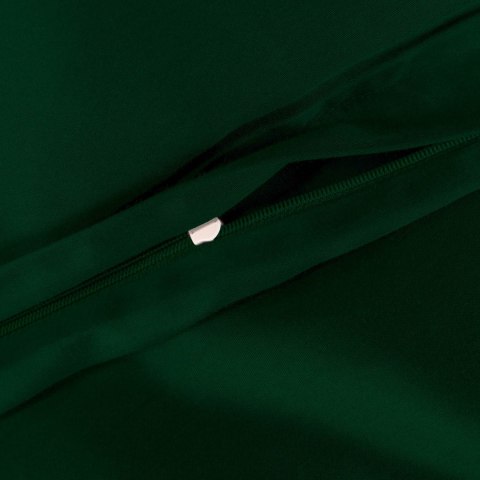 Pościel satyna bawełniana ZIELEŃ BUTELKOWA 036/160x200