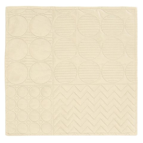 Poszewka ELEGANT/cream/40x40 (promocja)