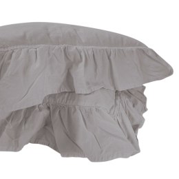 Poszewka bawełniana komplet OPAL GREY/2x40x40 STONEWASHED