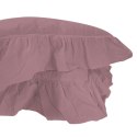 Poszewka bawełniana komplet PALE MAUVE/2x40x40 STONEWASHED