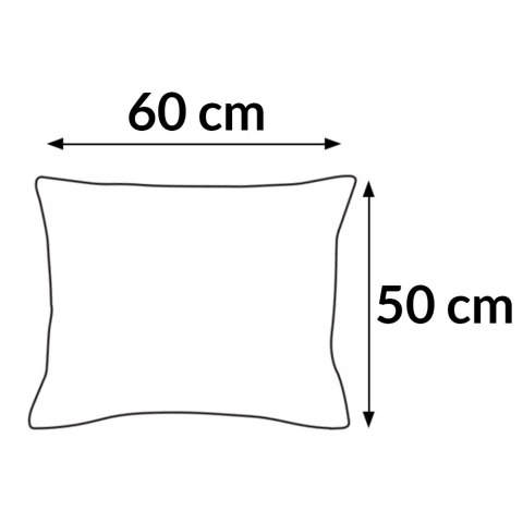 Poszewka satyna bawełna zieleń butelkowa 036/50x60.