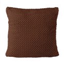 Poszewka żakardowa AMORRO/MLECZNA CZEKOLADA/40x40 (promocja)