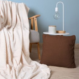 Poszewka żakardowa AMORRO/MLECZNA CZEKOLADA/40x40 (promocja)