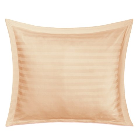 Pościel satyna bambusowo-bawełniana (P) STRIPE BEIGE/160x200 +2x70x80 z listwą +4x40x40 BAMBOO