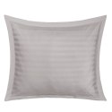 Pościel satyna bambusowo-bawełniana (P) STRIPE GREY/180x200 +2x70x80 z listwą +4x40x40 BAMBOO