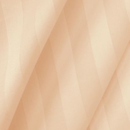 Poszewka satyna bambusowo-bawełniana STRIPE BEIGE/40x40