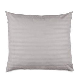 Poszewka satyna bambusowo-bawełniana STRIPE GREY/50x60