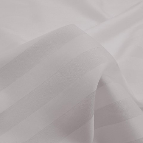 Poszewka satyna bambusowo-bawełniana STRIPE GREY/50x60