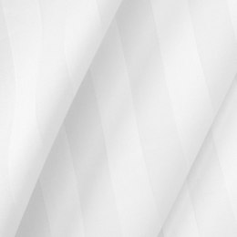 Poszewka satyna bambusowo-bawełniana STRIPE WHITE/40x40