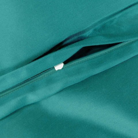 Pościel satyna bawełniana CIEMNY TURKUS 042/180x200