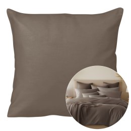 Poszewka satyna bawełna sepia 043/40x40.