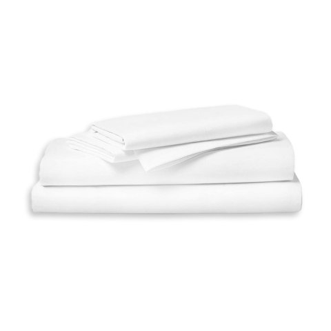 Prześcieradło hotelowe białe GŁADKIE/140x240