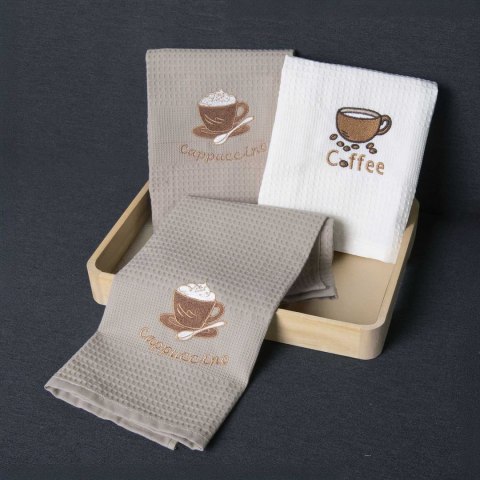 Komplet ręczników kuchennych bawełnianych HOME 1961/3x50x70/SET20