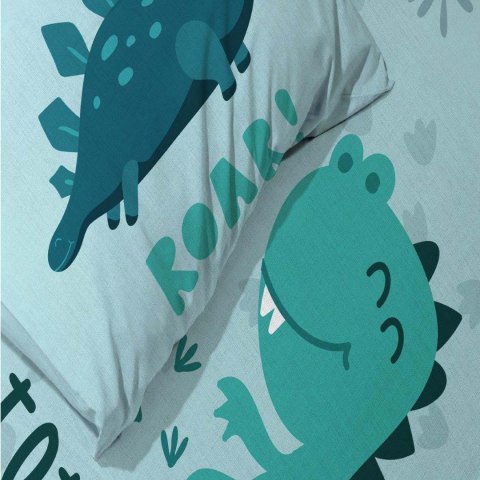 Pościel bawełna 100x135 + 40x60 Dinozaury