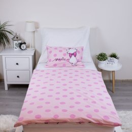 Pościel bawełna 100x135 + 40x60 Kotek Marie 